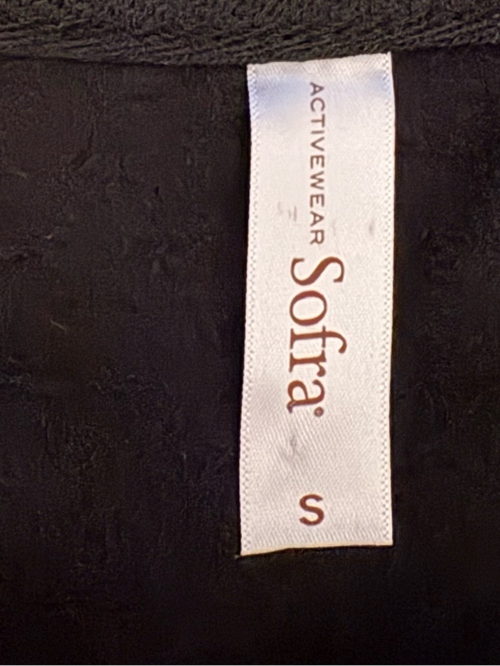 Sofra Polar Fleece Full Zip Jacket | Black | Cozy Lightweight Layer | Small đź–¤ - Picture 3 of 4